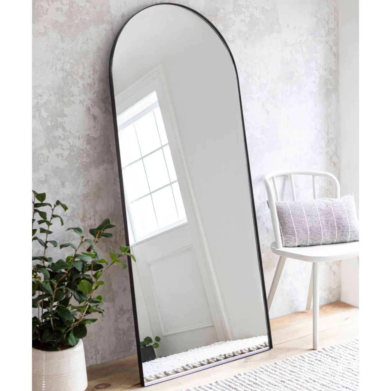 Charlcombe Large Arched Leaning Mirror - Image 2