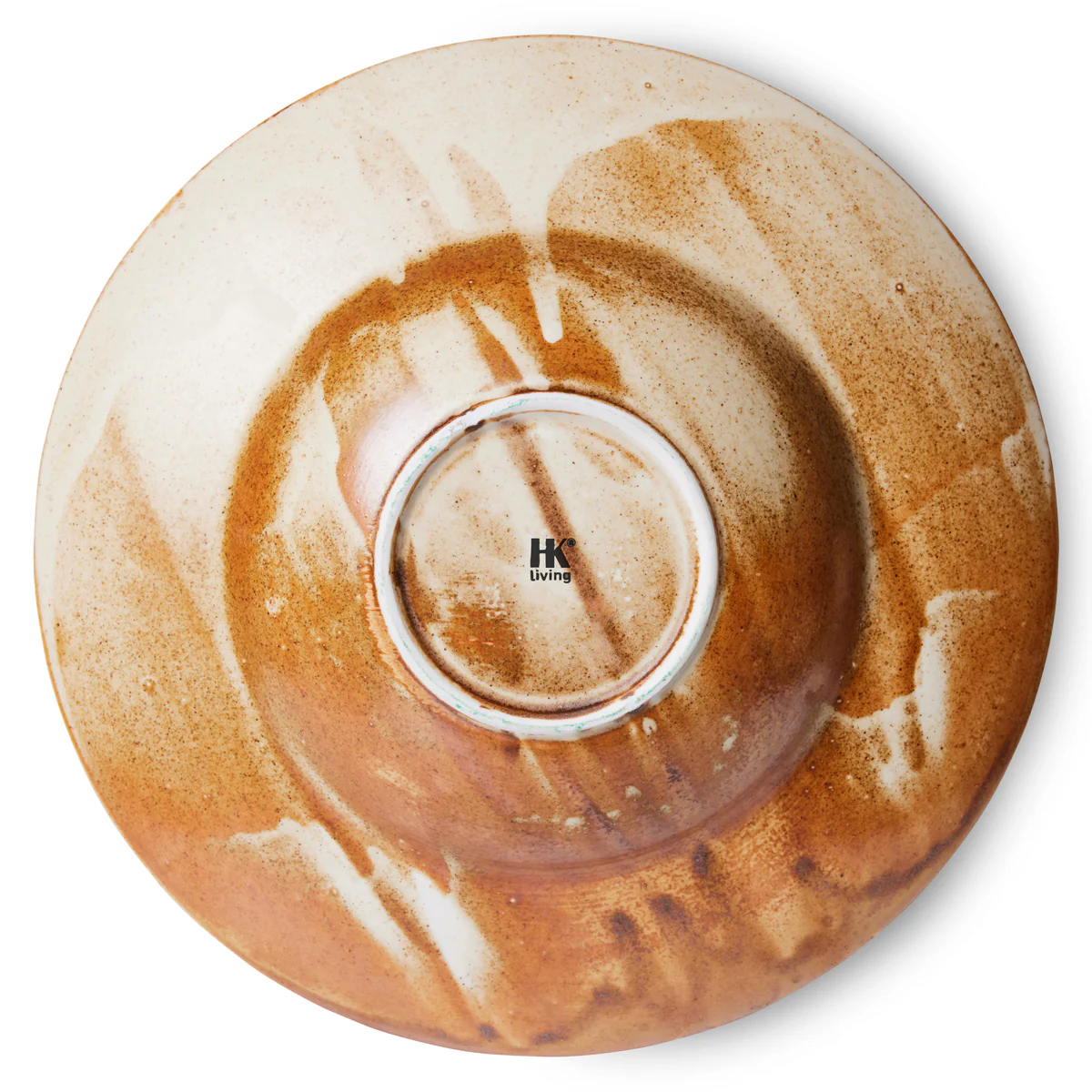 Chefs Ceramics - Pasta Plate Rustic Cream / Brown - Image 2