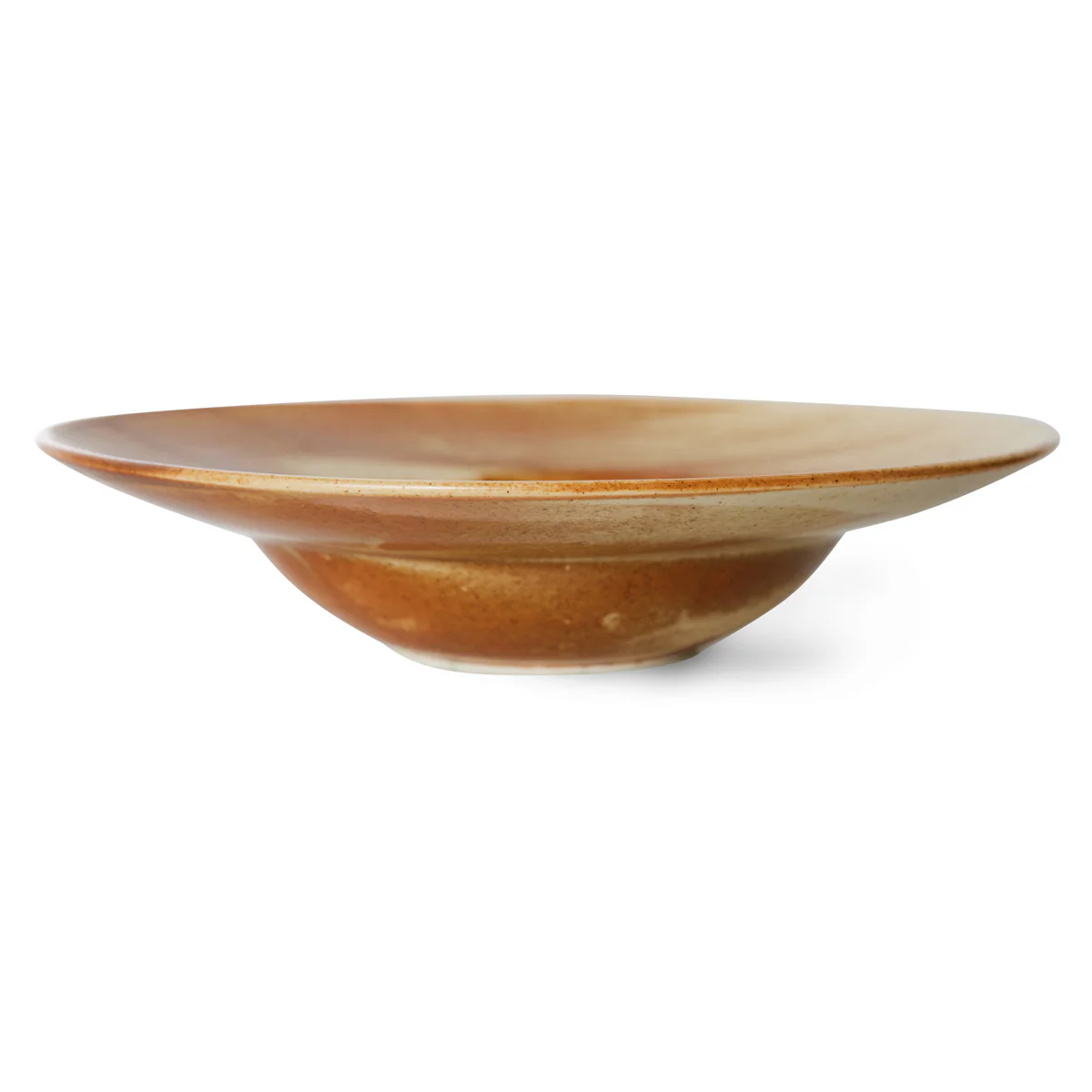 Chefs Ceramics - Pasta Plate Rustic Cream / Brown - Image 3