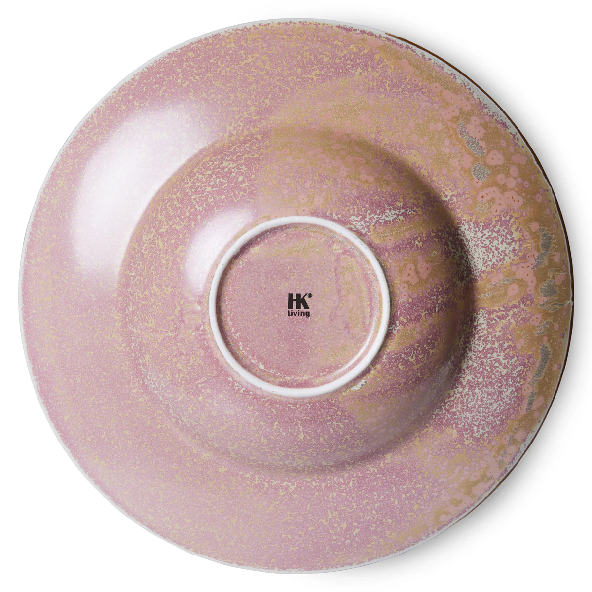 Chefs Ceramics - Pasta Plate Rustic Pink - Image 3