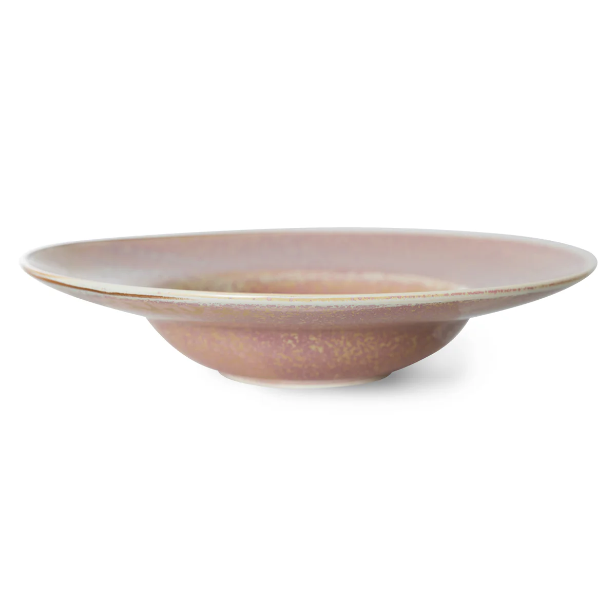 Chefs Ceramics - Pasta Plate Rustic Pink - Image 4