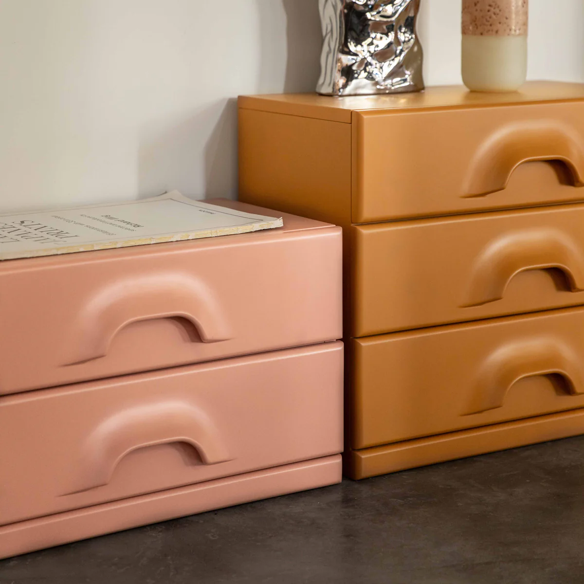 Chest of 2 Drawers, Blush - Image 2
