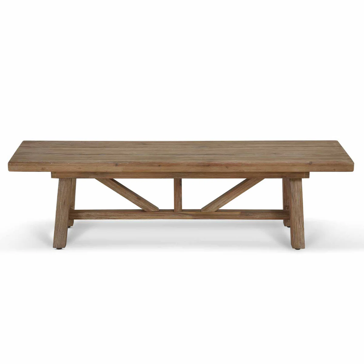 Chilford Wooden Bench Two Sizes - Image 5