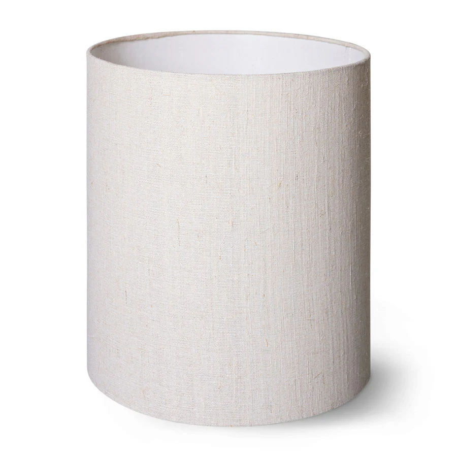 Cylinder Lamp Shade Natural Linen Ø30
