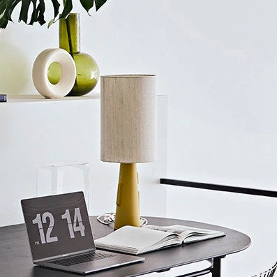 Cylinder Lamp Shade Linen Ø24,5 - Image 4