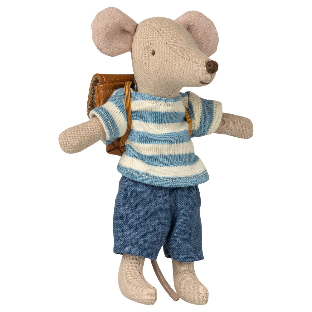 Maileg Tricycle Mouse, Big Brother Brown