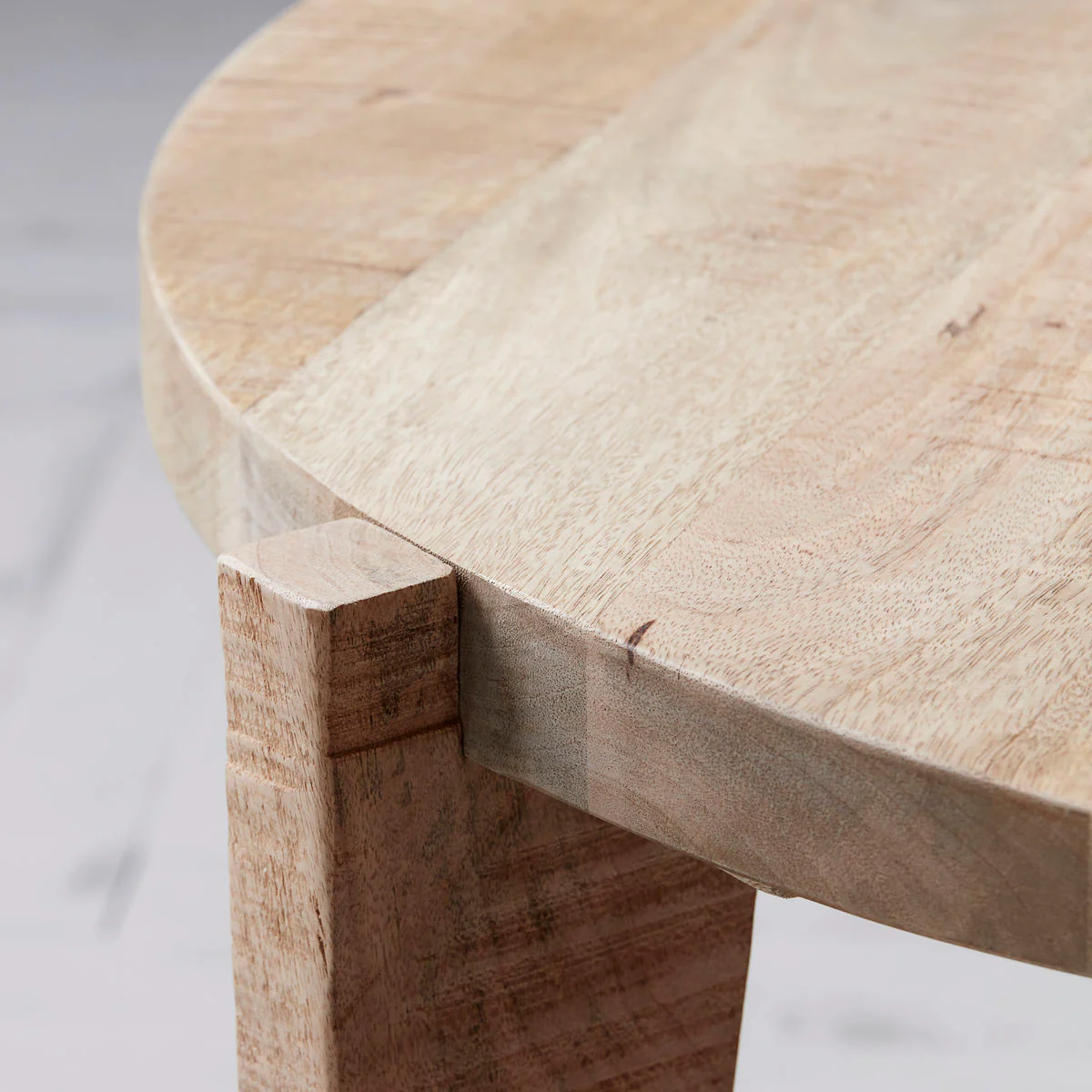 Coffee table, Bali, Natural 80cm - Image 4