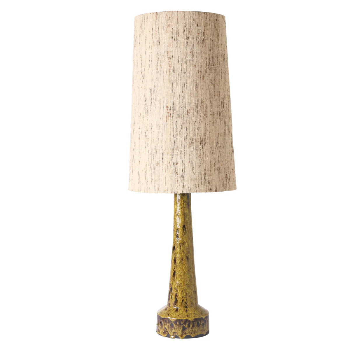 Silk Cone Lamp Shade in Natural 36cm - Image 2
