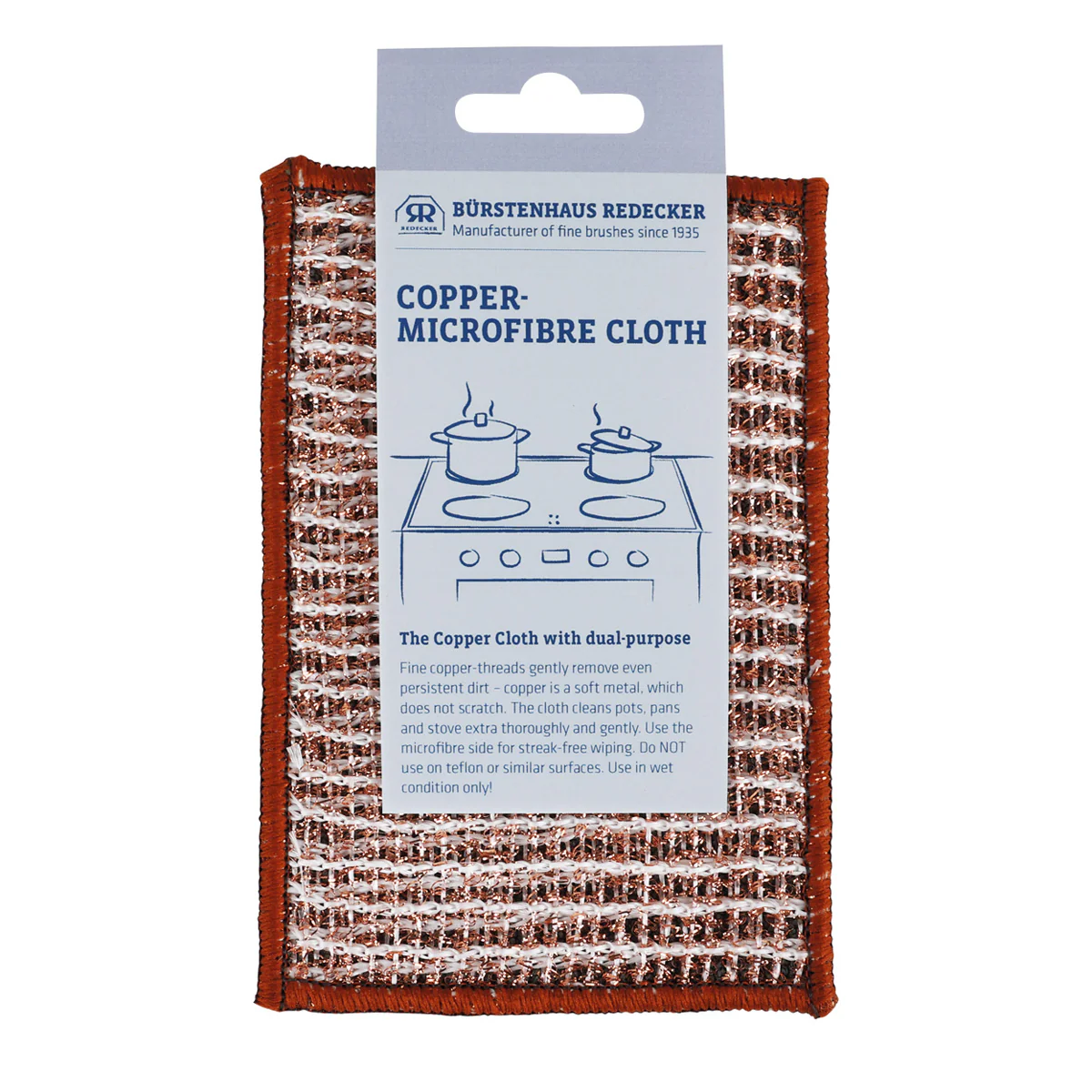 Copper Microfibre Cloth