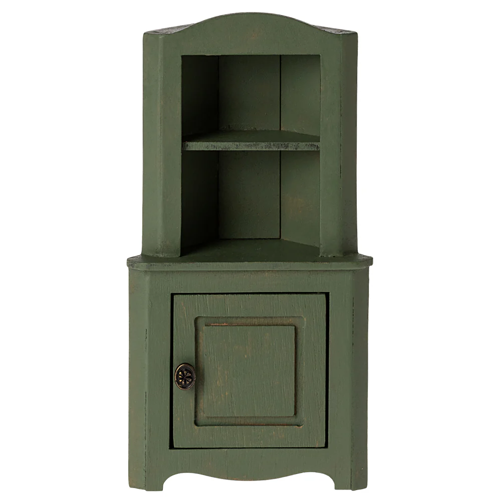 Corner Cabinet, Mouse - Dark Green - Image 3