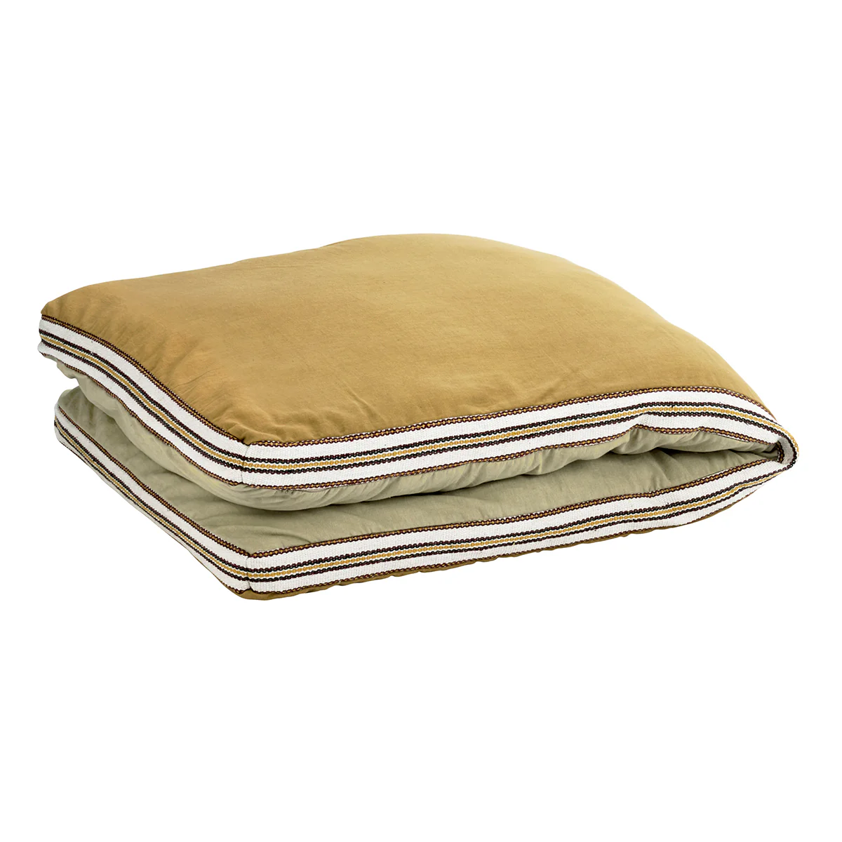 Cotton Mattress - Mustard, Sand, White