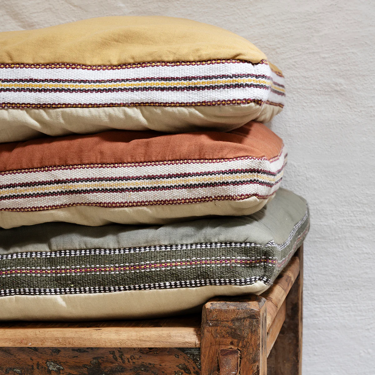 Cotton Mattress - Mustard, Sand, White - Image 2