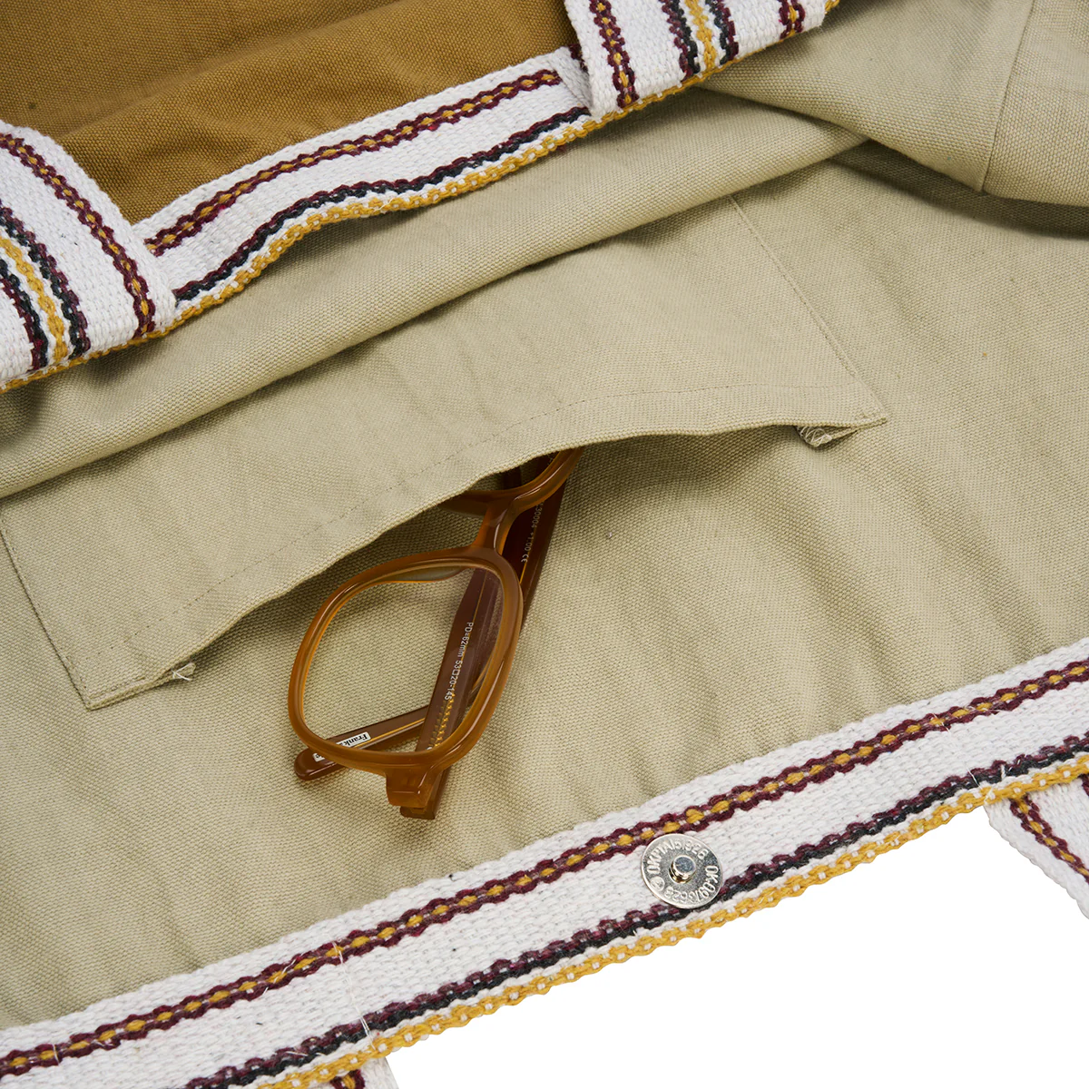 Cotton Tote Bag - Mustard - Image 3