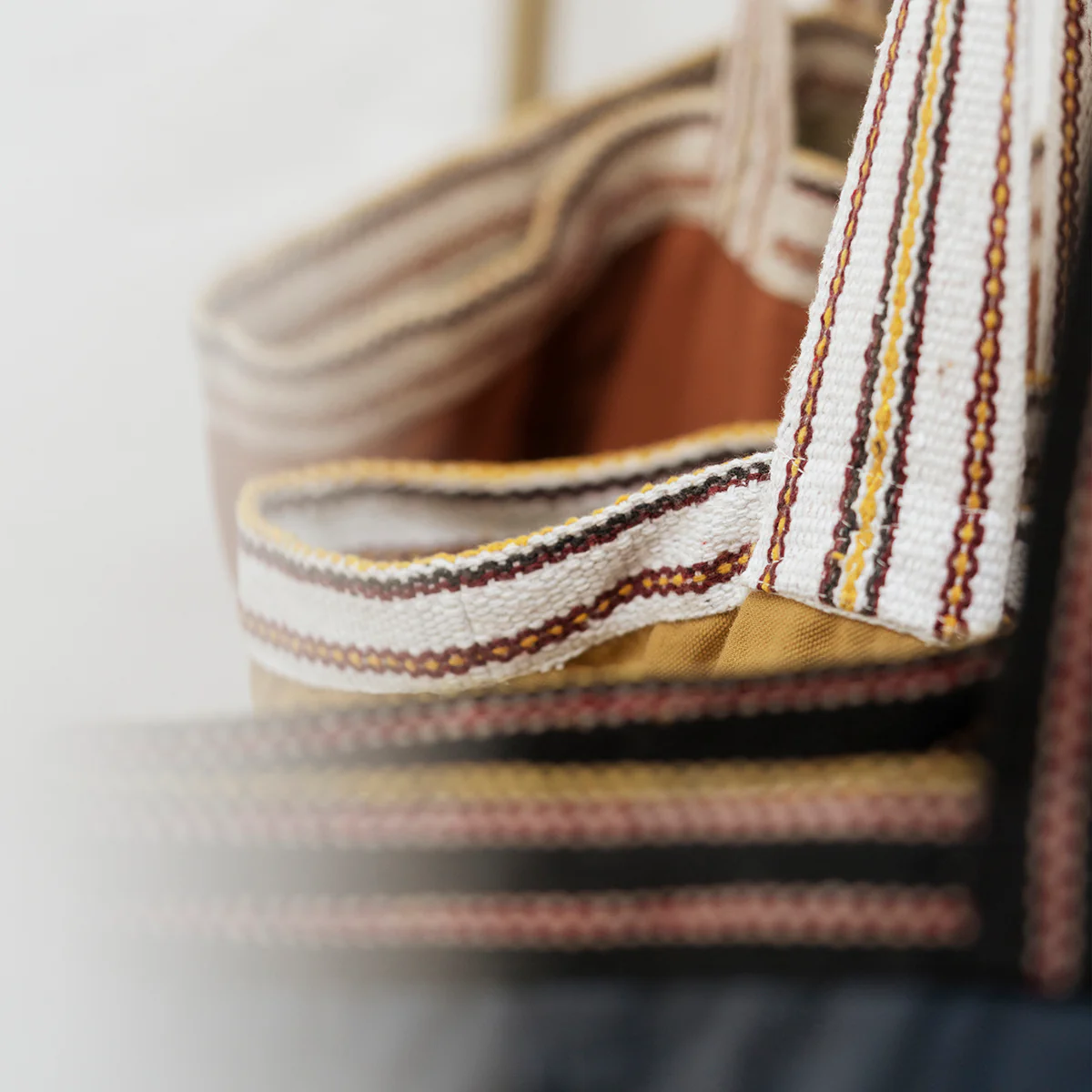 Cotton Tote Bag - Rust - Image 4
