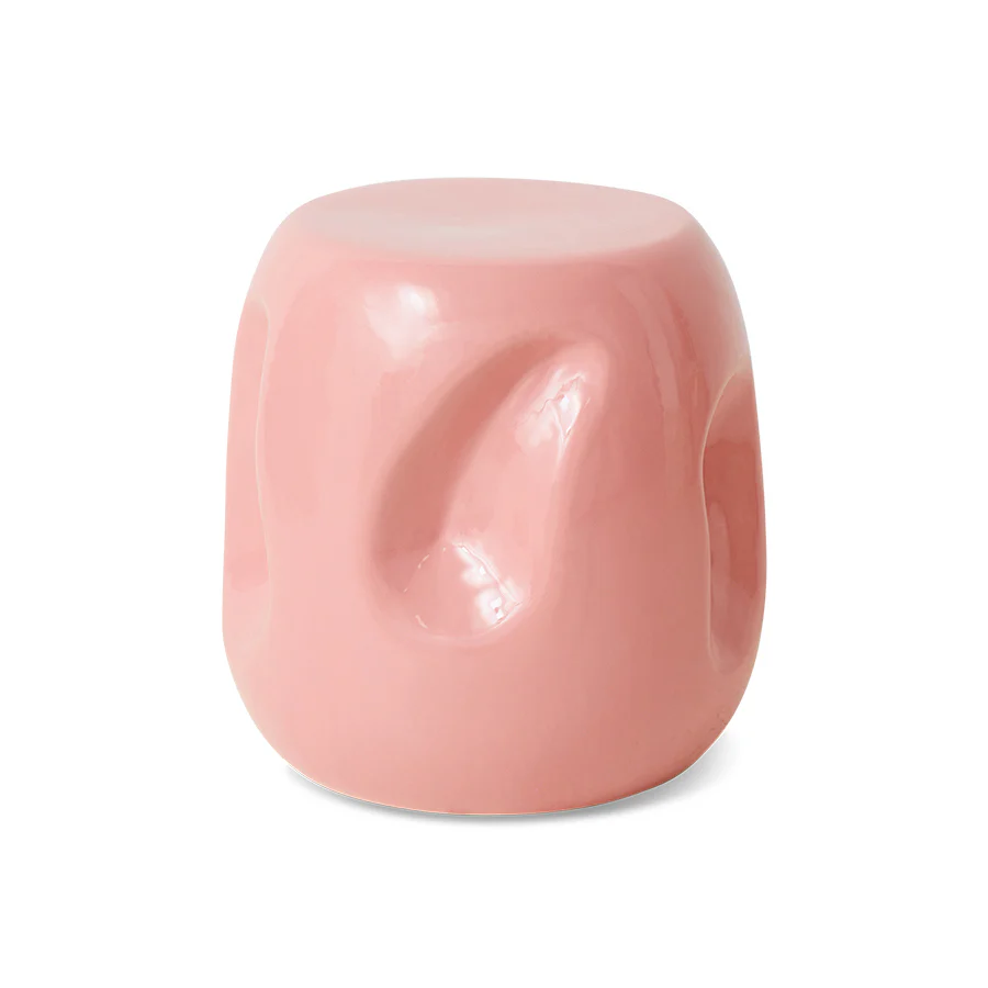 Currents Ceramic Side Table Coral - Image 5