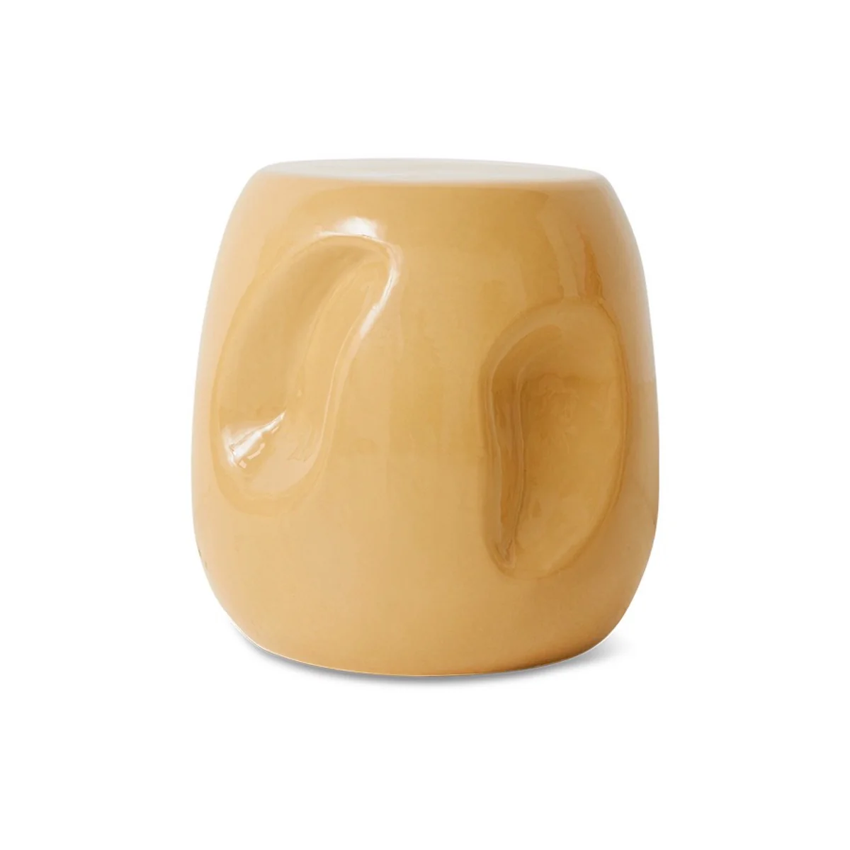 Currents Ceramic Side Table Sand