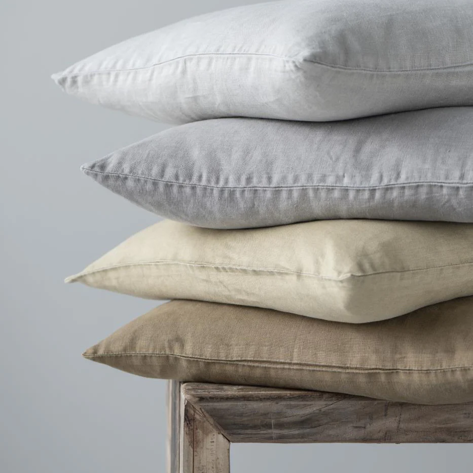 Cushion Linen Clay 50cm x 50cm - Image 2