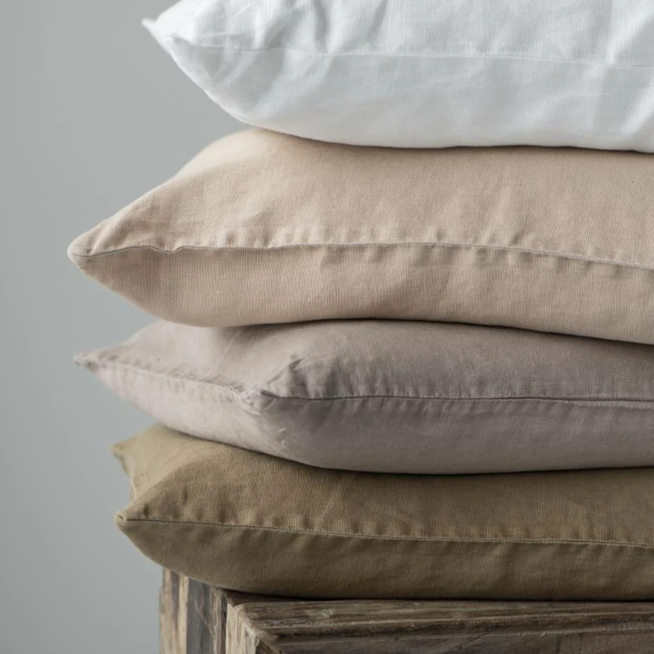 Cushion Linen Clay 50cm x 50cm - Image 4