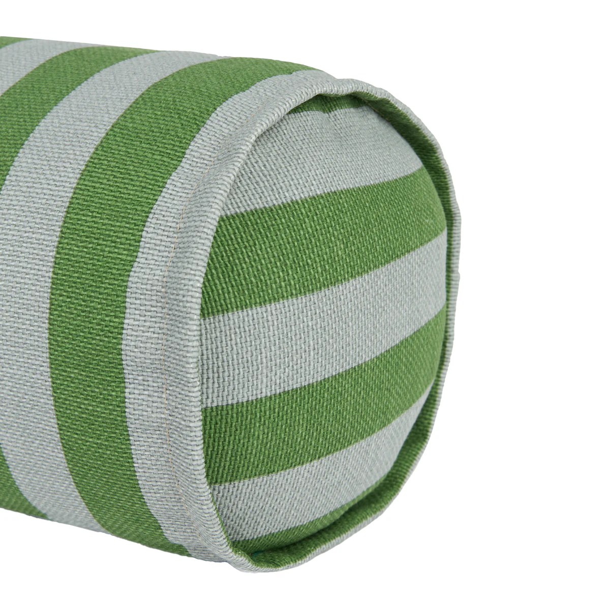 Cylinder Cushion - Vibes Green Blue Stripes - Image 3