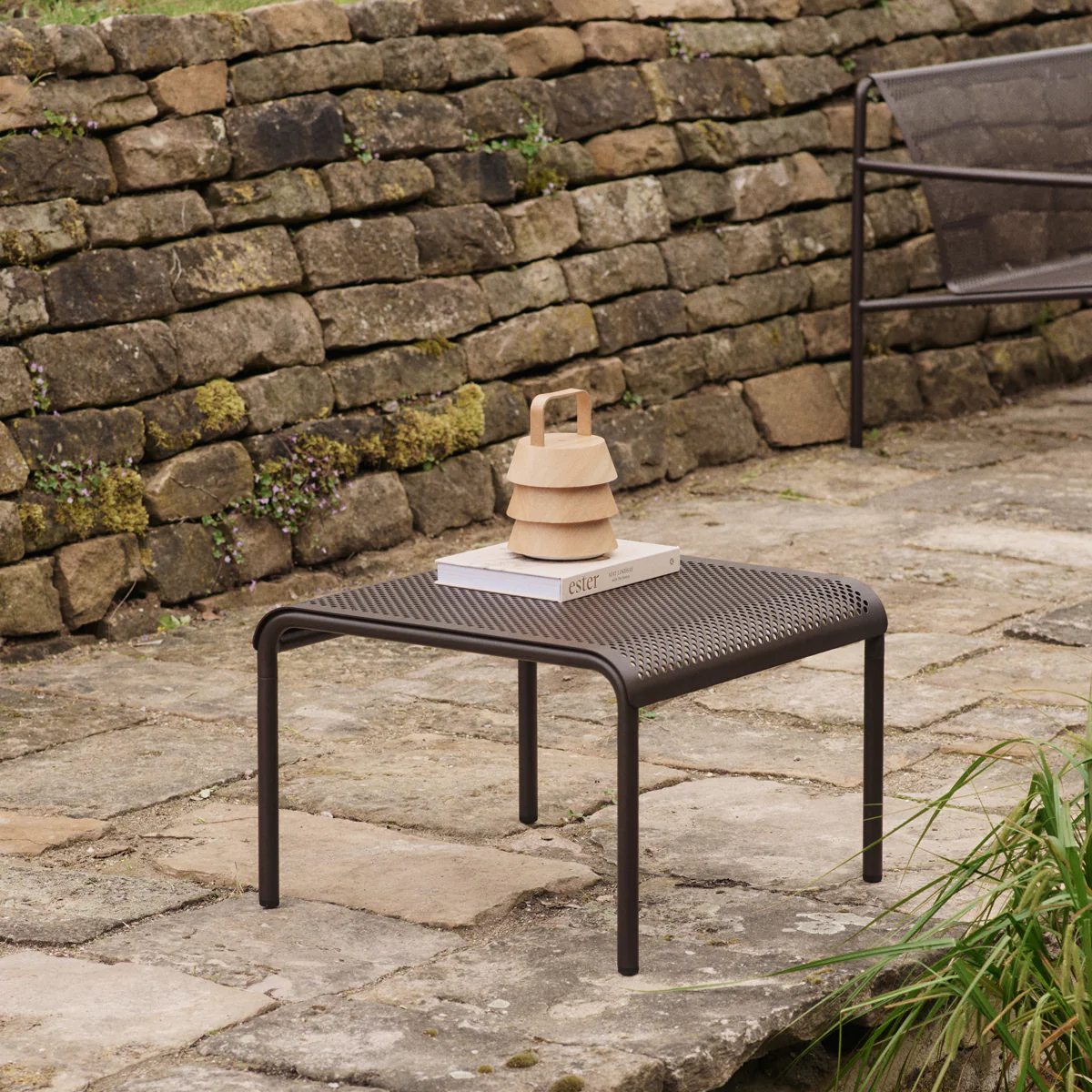 Dapple Low Table - 57 x 57 - Dark Chocolate - Image 3