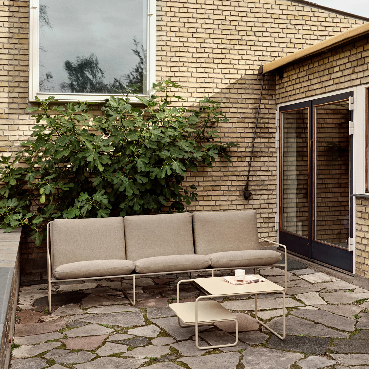 Desert 3-seater Dolce - Cashmere / Dark Sand - Image 2