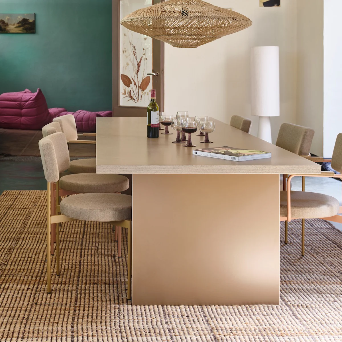 Desert Jute Rug 250x350cm - Image 3