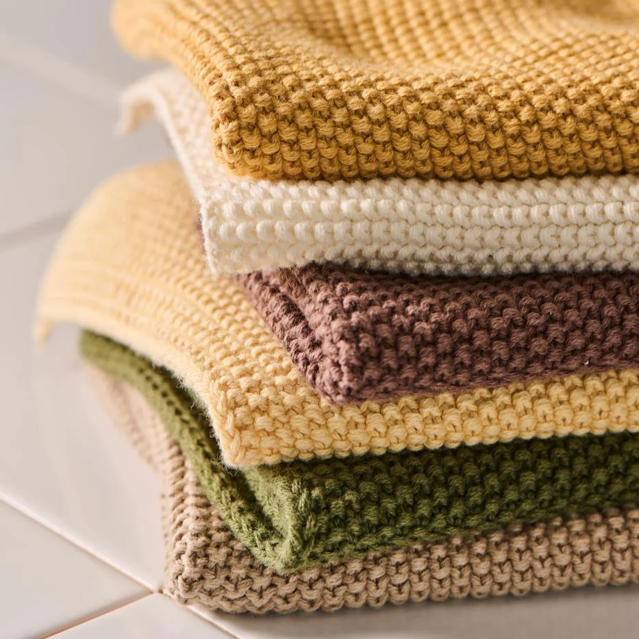 Dish Cloth Mynte Lemonade Knitted - Image 2