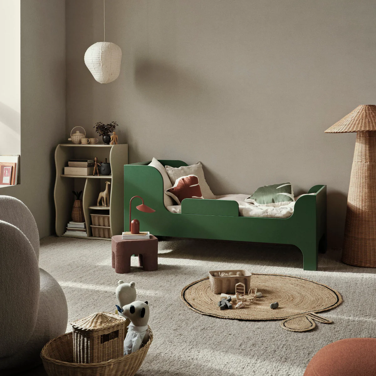 Dou Floor Lamp - Natural - Image 3