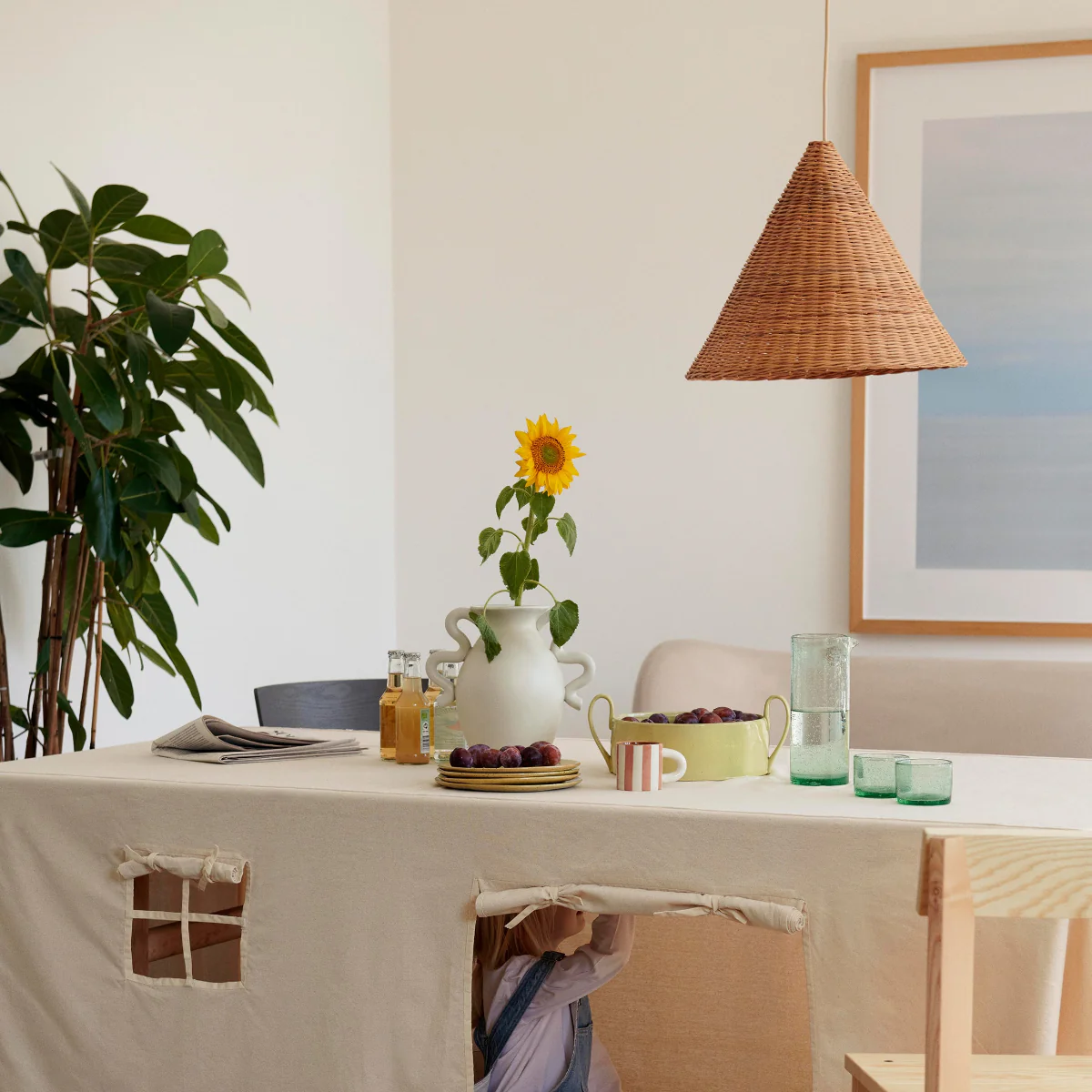 Dou Lampshade - Ø45 - Natural - Image 3