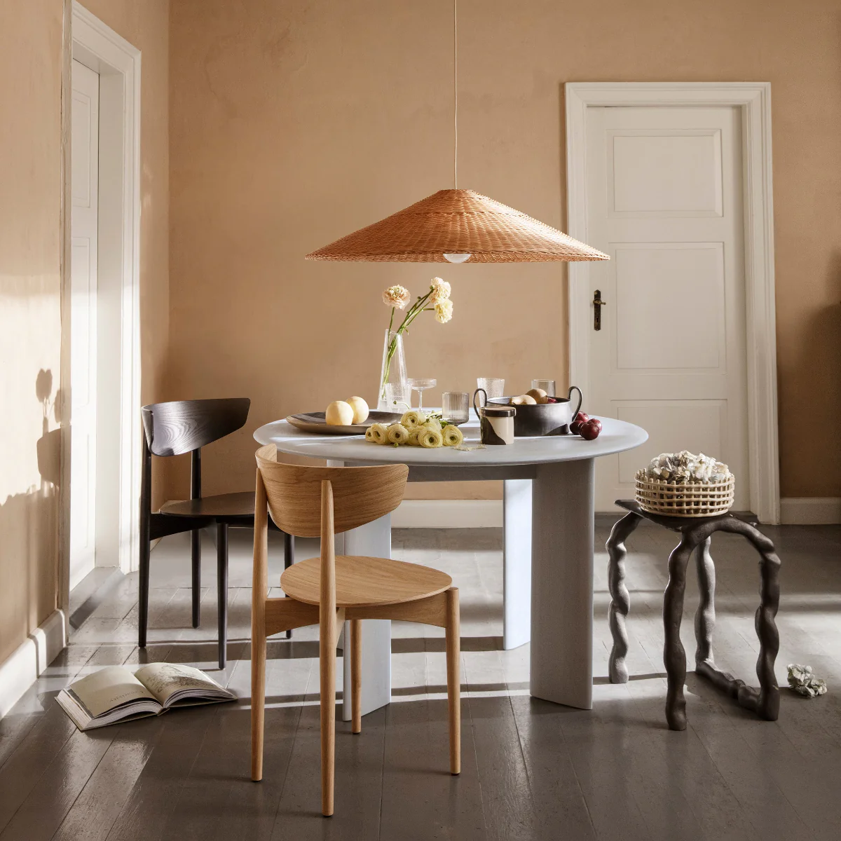 Dou Lampshade - Ø90 - Natural - Image 2