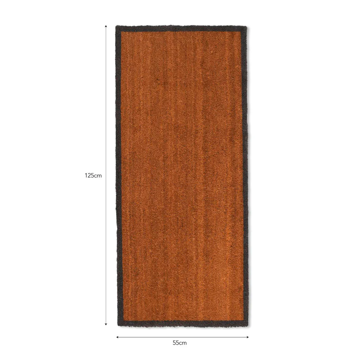 Double Door Mat With Charcoal Border - Image 3