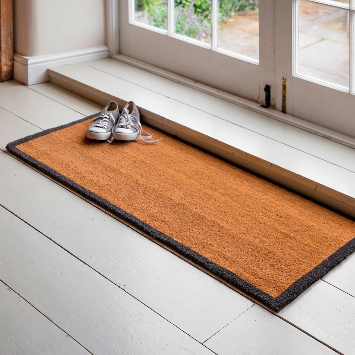 Double Door Mat With Charcoal Border - Image 4