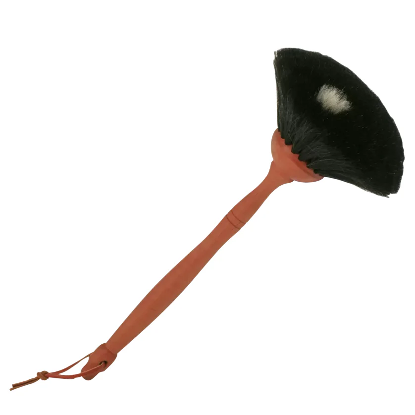 Dust Brush 34cm Pear Wood Black