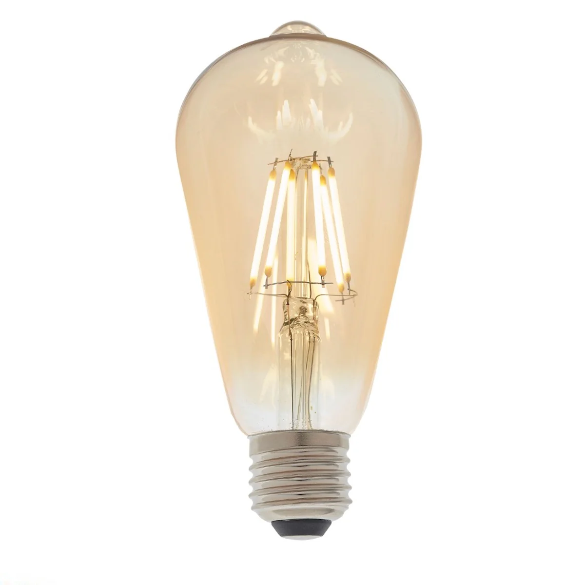 E27 LED Filament Pear Amber