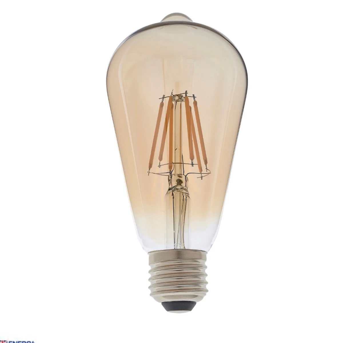 E27 LED Filament Pear Amber - Image 2