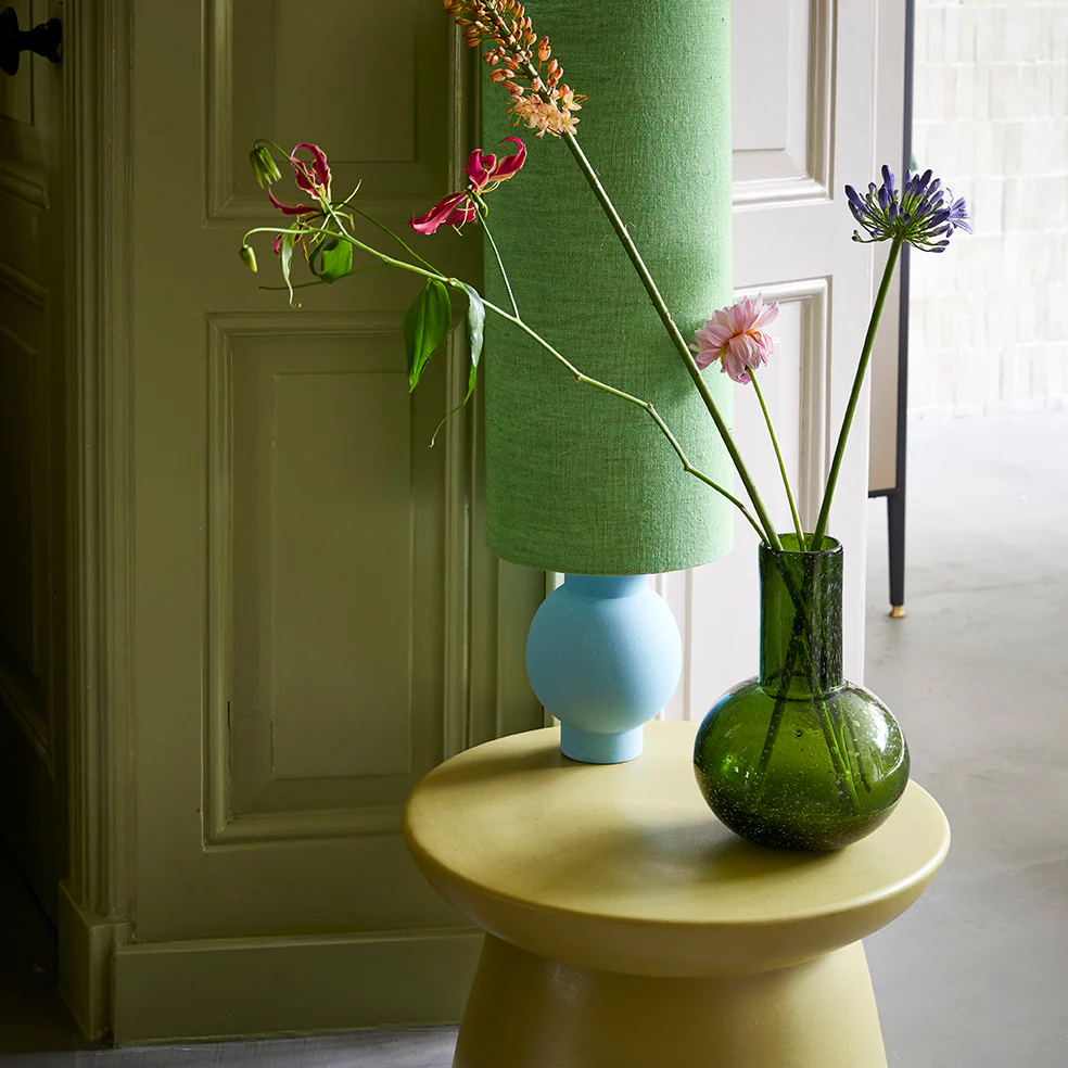 Earthenware Side Table Green - Image 2