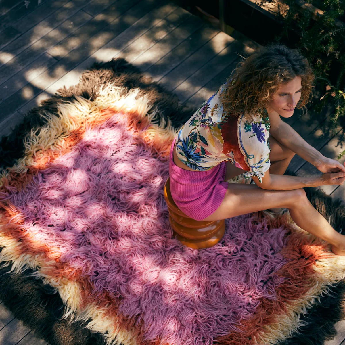 Fluffy Rug Downtown, 120x180cm - Image 2