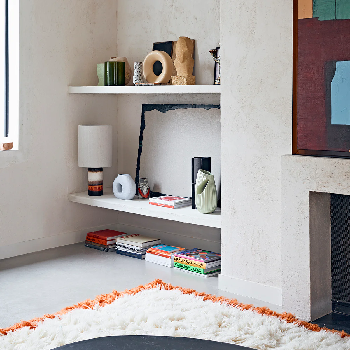 Fluffy Square Rug, Retro Summers 250cm x 250cm - Image 4