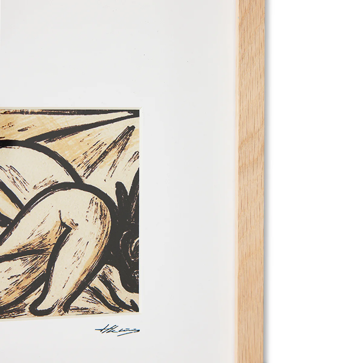 Framed Artwork Suns Out, 29x37cm - Image 3