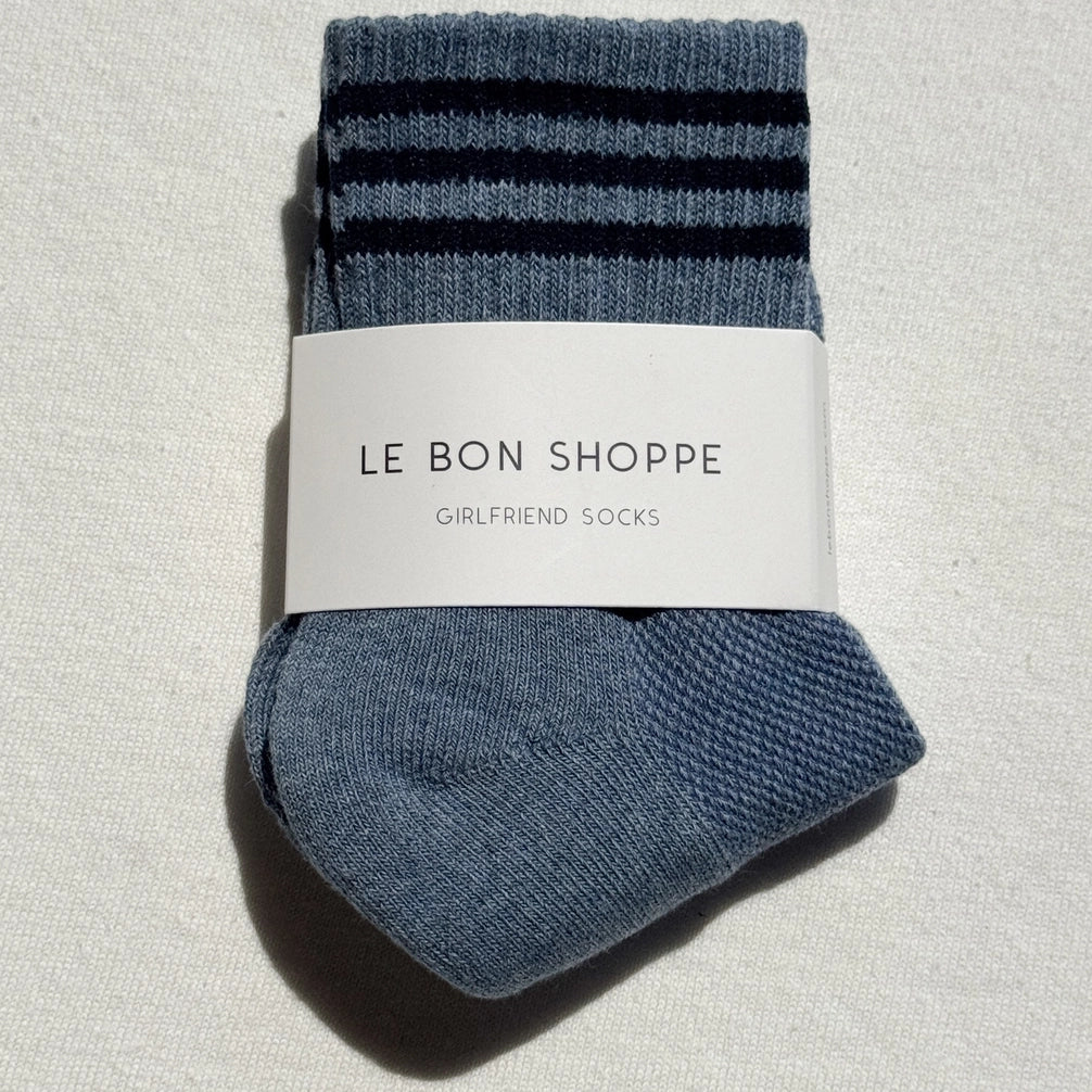Girlfriend Socks: Indigo - Image 2