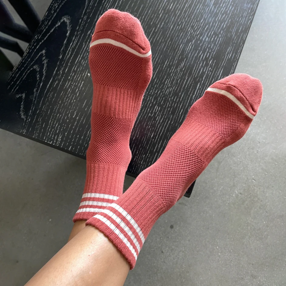 Girlfriend Socks: Terracotta