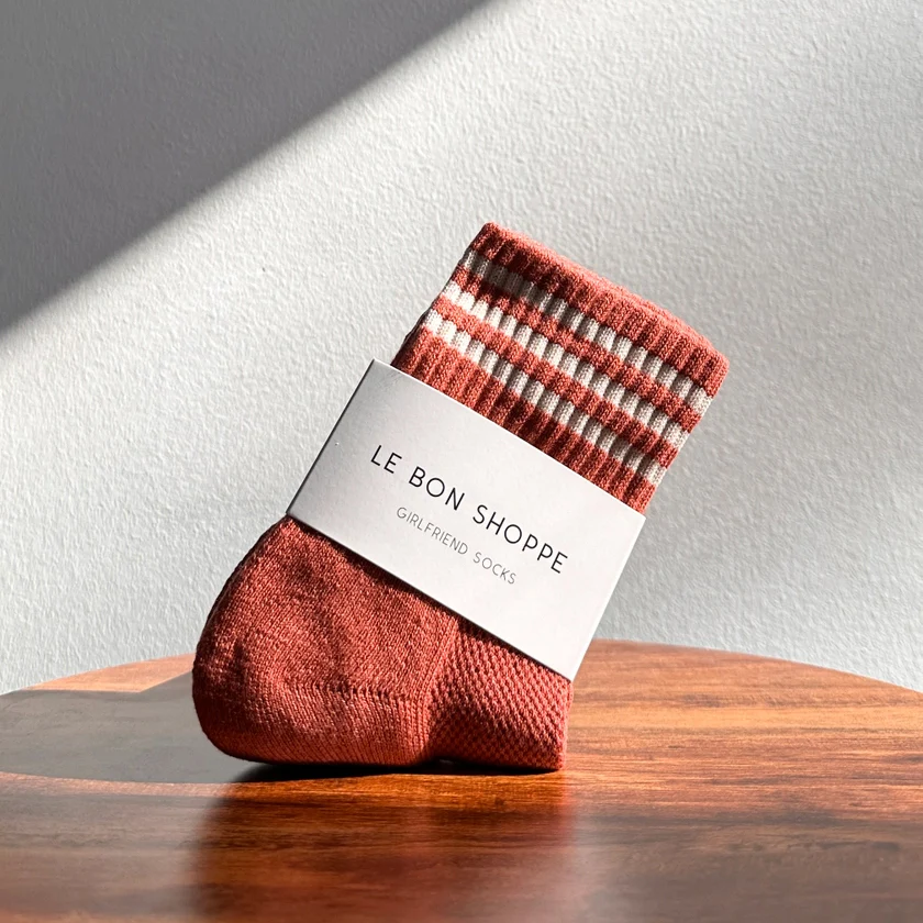 Girlfriend Socks: Terracotta - Image 2