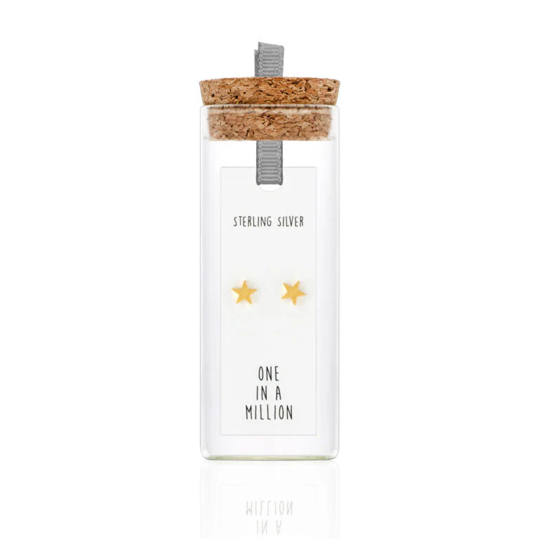 Gold Astral Sentiments ‘One in a Million’ Studs - Image 2