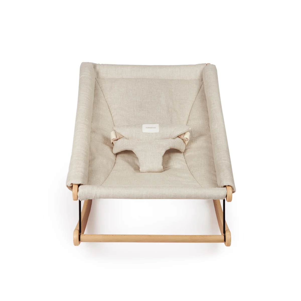 Growing Green Lin Français Baby Bouncer - Grey - Image 7