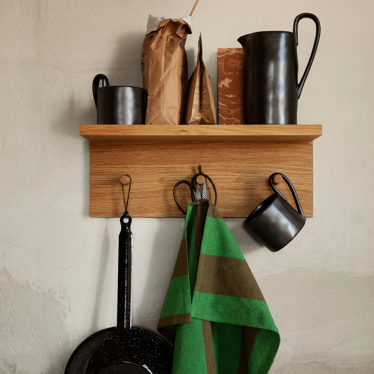 Hale Tea Towel - Olive/Green - Image 6