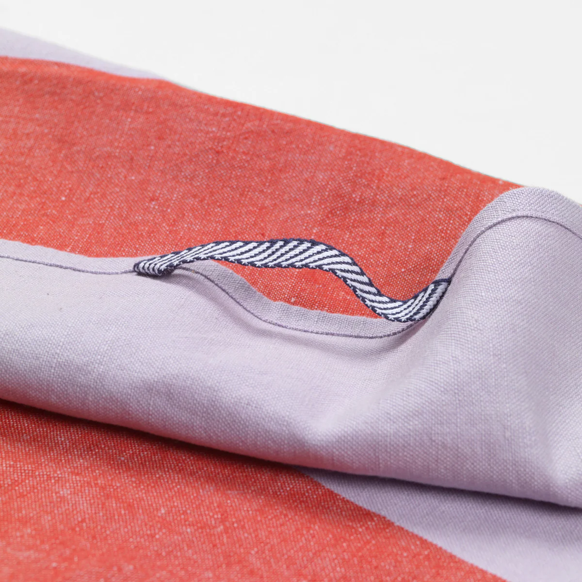Hale Tea Towel - Red/Lilac - Image 6
