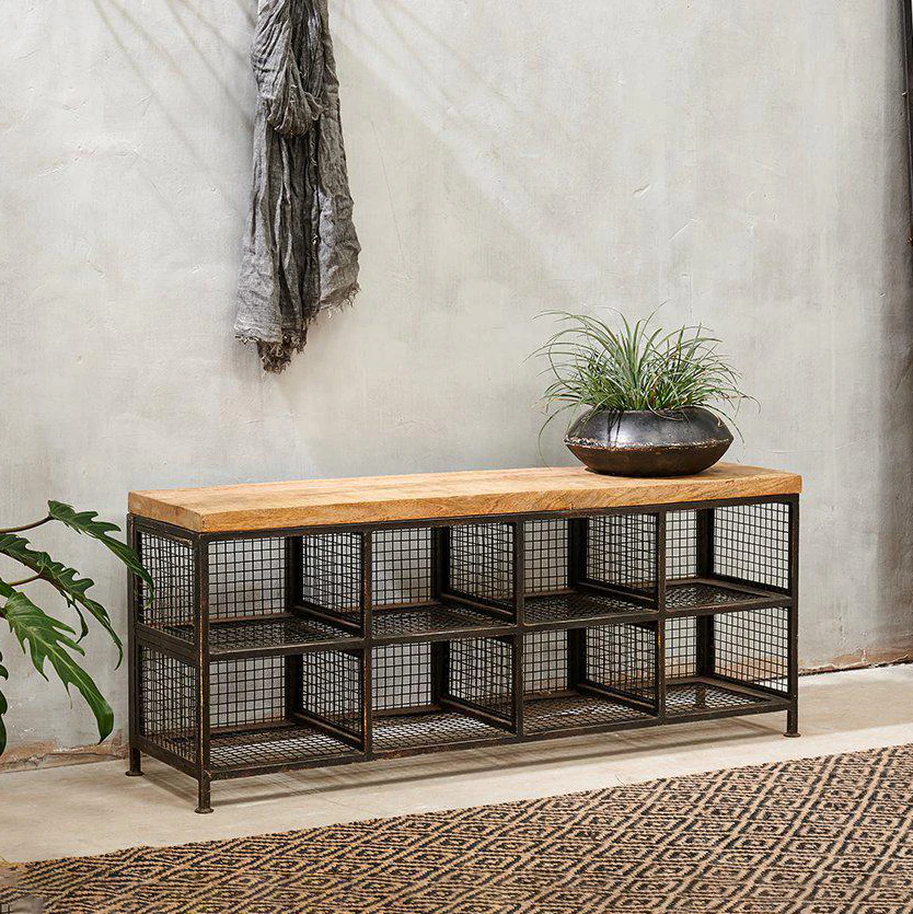 Hasa Industrial Storage Bench - Image 3