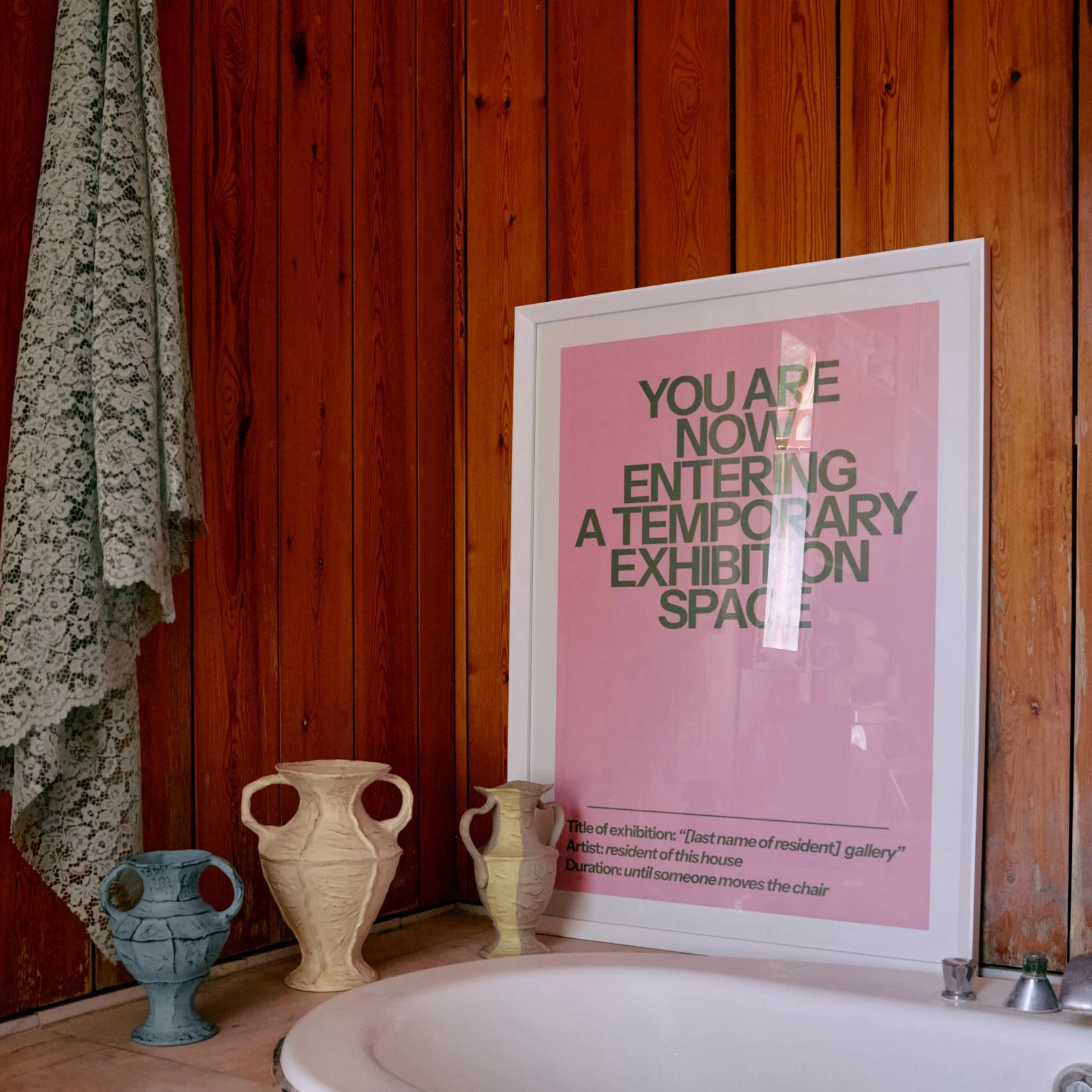 Home Gallery, Framed Poster 87x118cm - Image 2