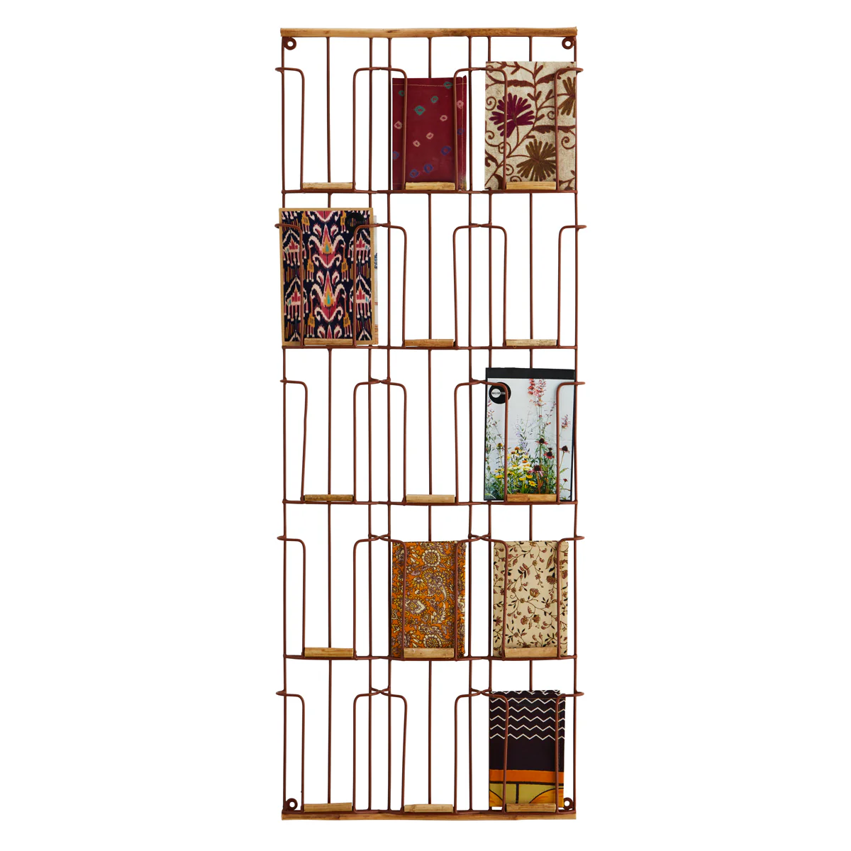 Iron Card Rack W/ Cane