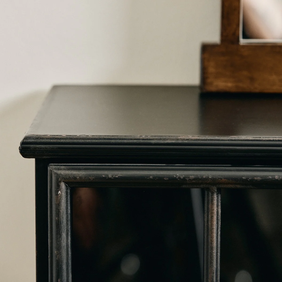Iron & Glass Low Display Cabinet - Image 3